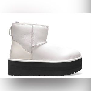 New White leather Uggs